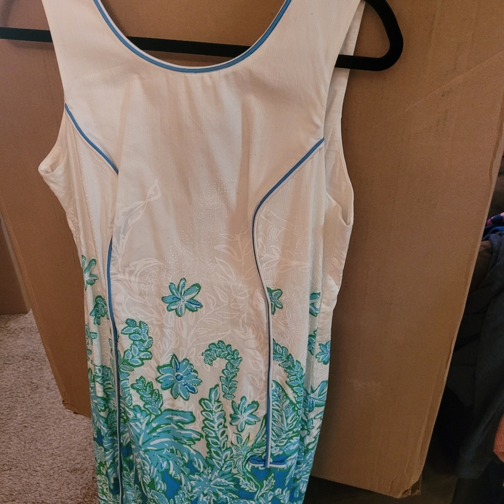 Lilly Pulitzer low(ish) back Mini dress